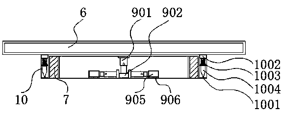 Heat-sealing overlock device for mask processing
