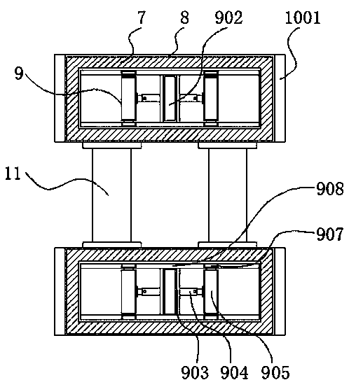 Heat-sealing overlock device for mask processing