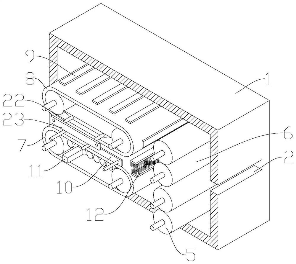 A color box processing system and a color box processing method thereof