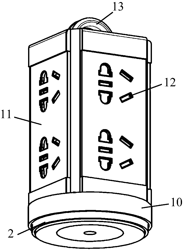 Adsorbable socket