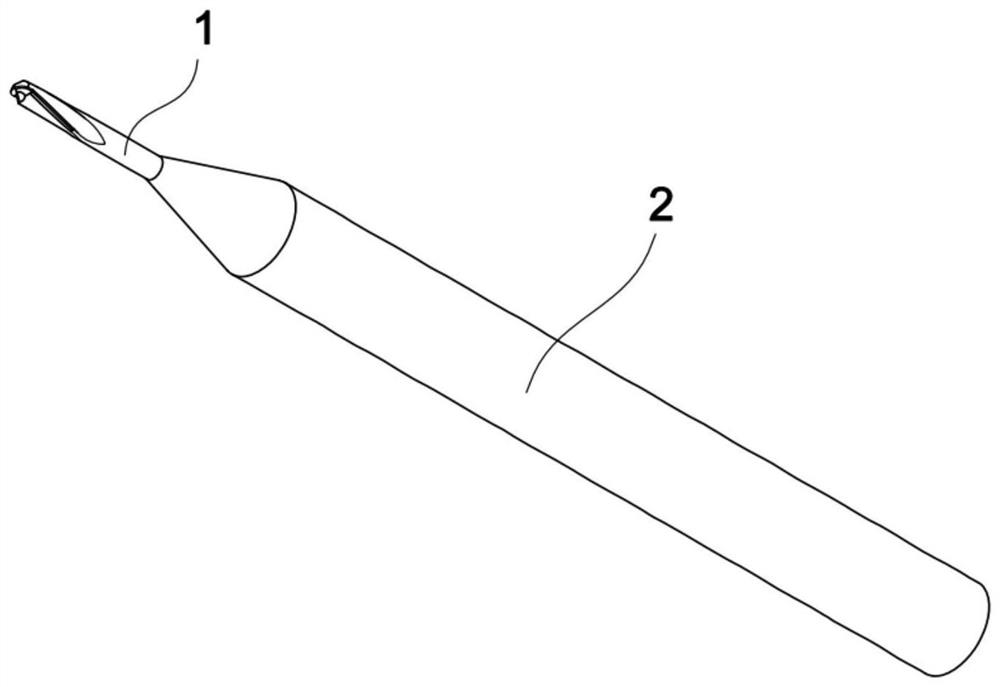 Ball cutter machining method and ball cutter