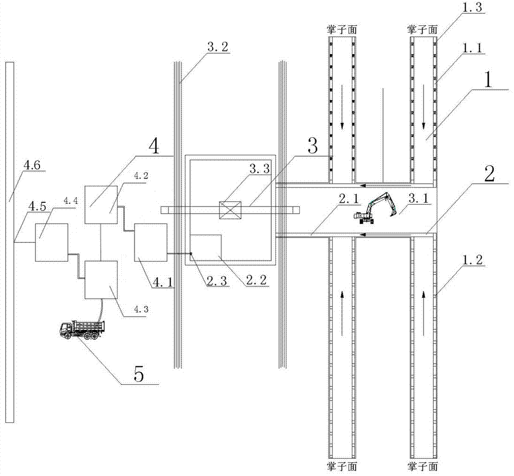 Multistage filtering and drainage system for deep-long water-rich tunnel underground water and construction method thereof