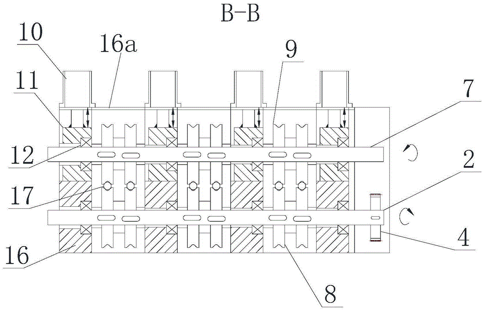 A traction device for prestressed steel strand