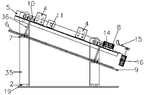 Rapid blanking mechanism