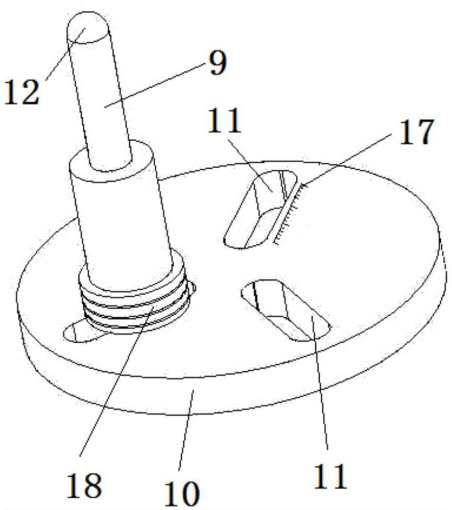 Double-sided multi-point incremental forming device