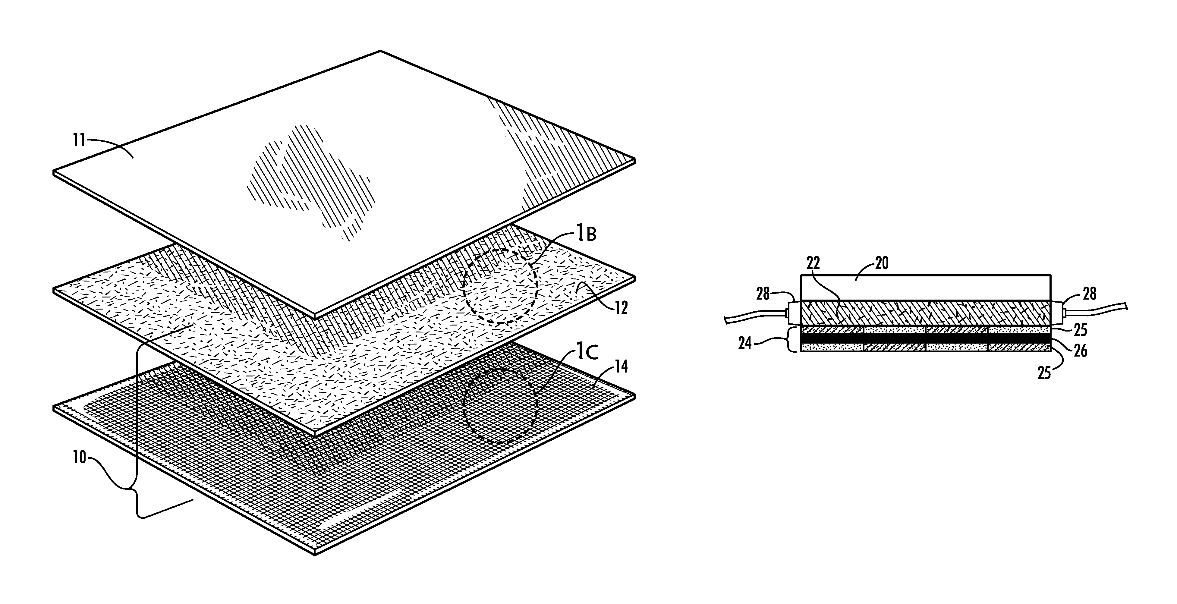 Multilayer system having reconfigurable dynamic structure reinforcement using nanoparticle embedded supramolecular adhesive and method