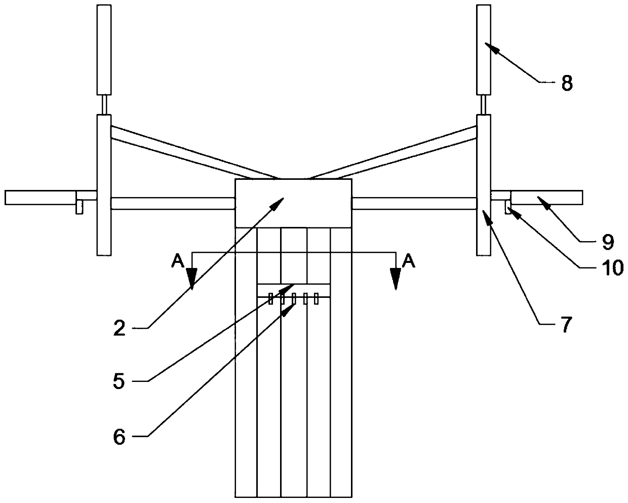 Multifunctional training basketball stand