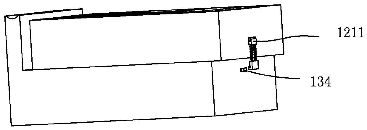 Simple processing device for crab fast paper packaging