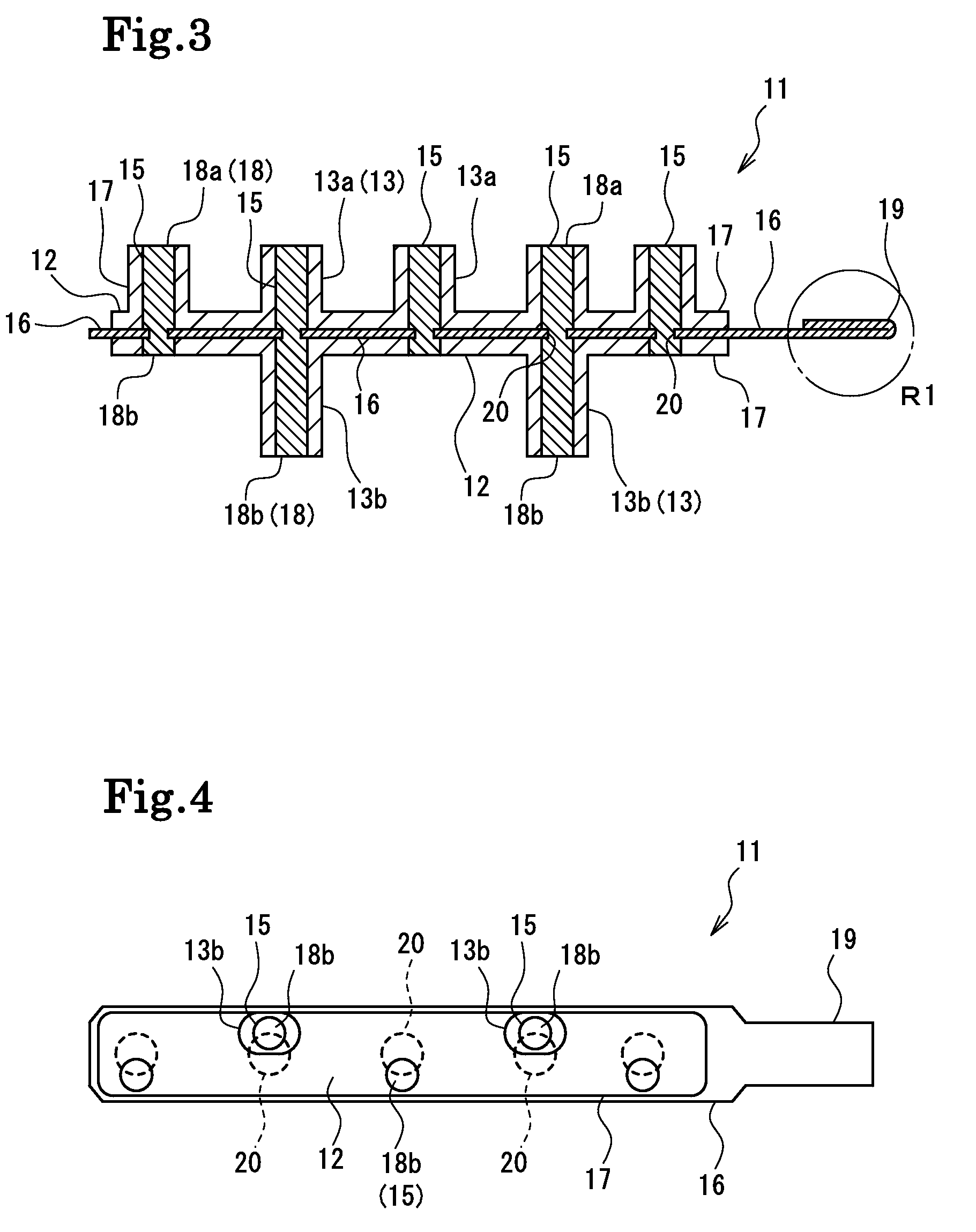 Anisotropic conductive connector and anisotropic conductive connector connection structure