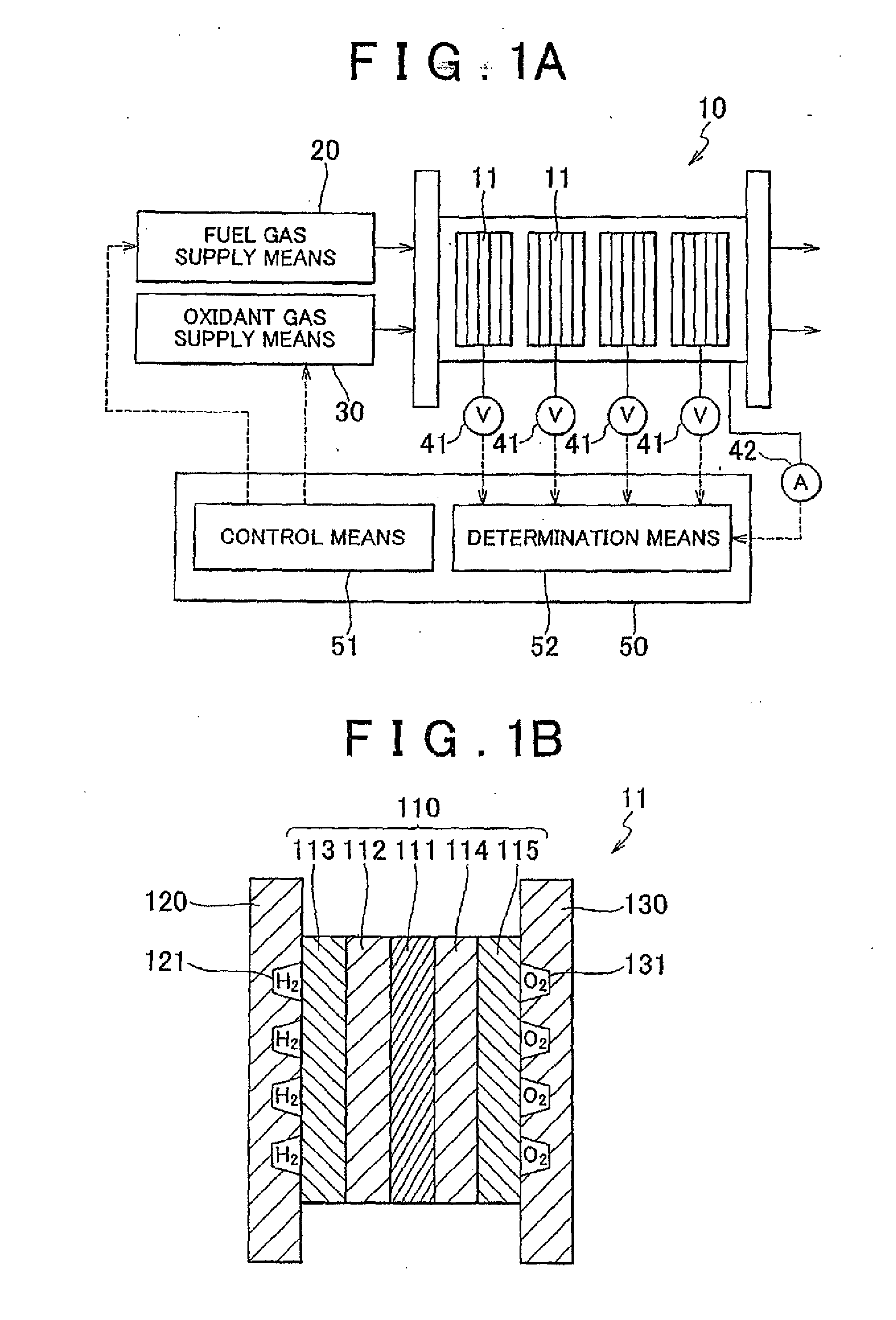 Fuel cell system and fuel cell status detection method