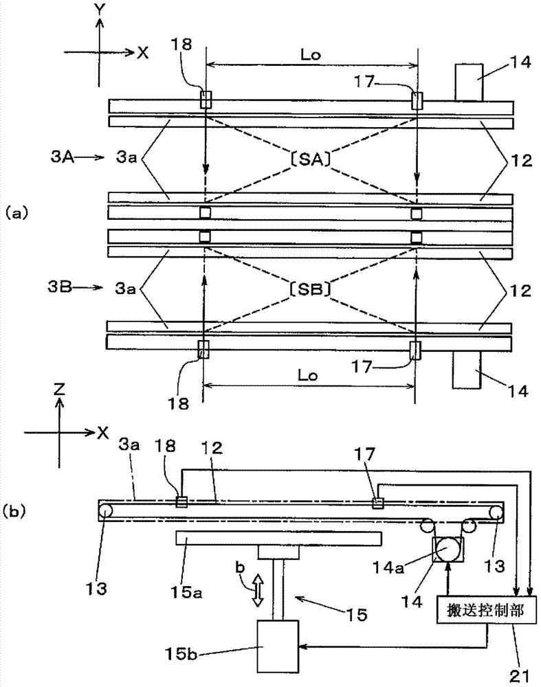 Electronic element mounting device and electronic element mounting method