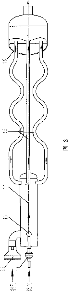 Heat-exchange intensification apparatus and method for indirect medium heating furnace