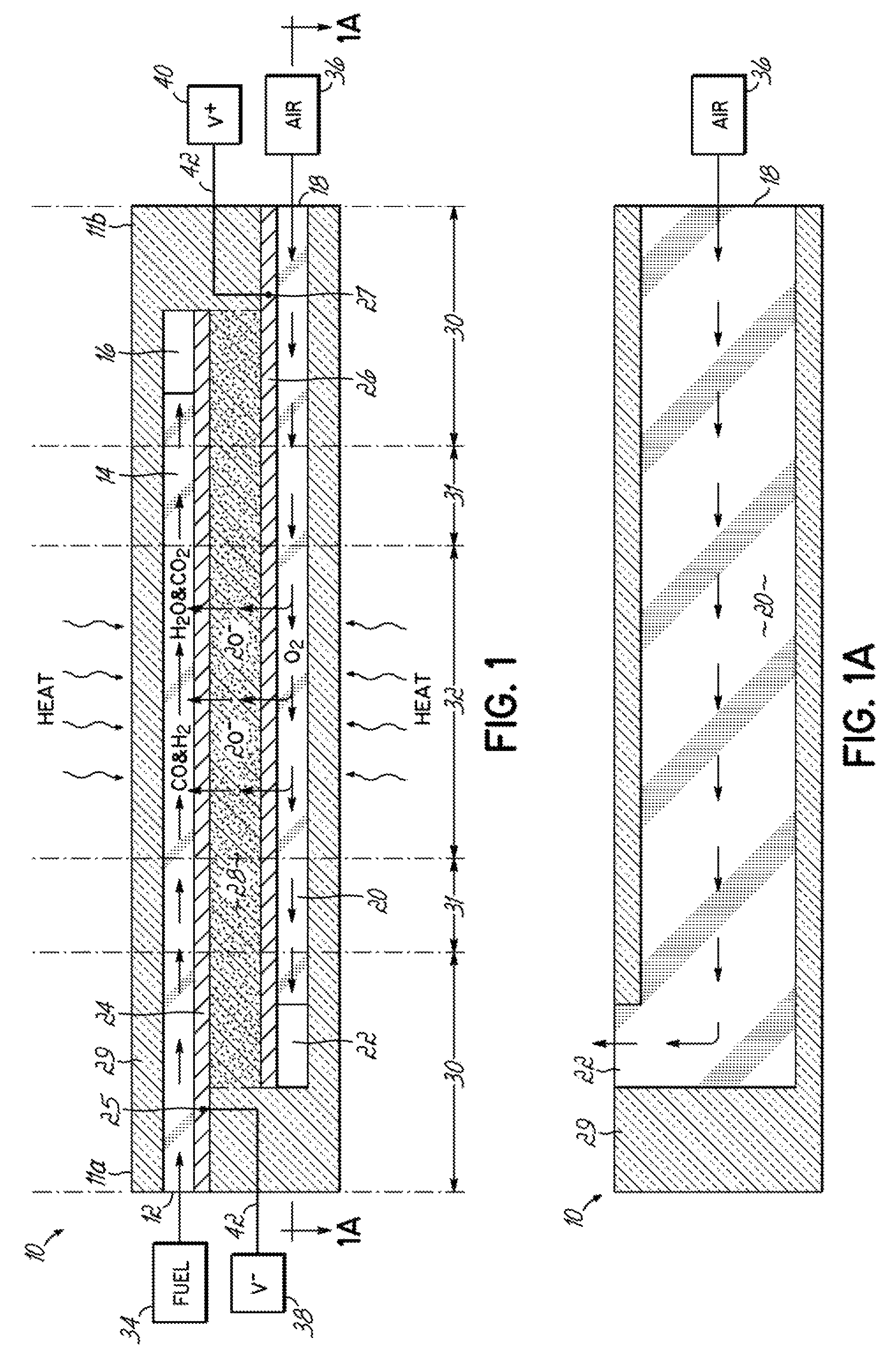 Fuel cell device and system