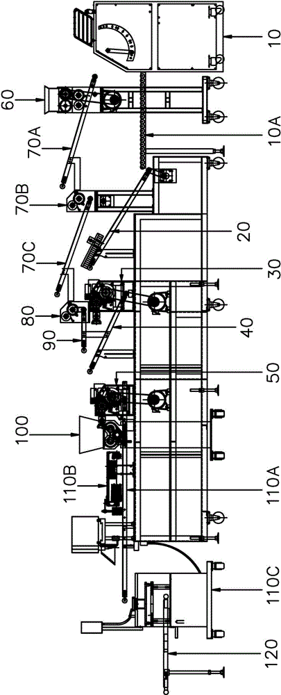 Production device for double-layer crust steamed stuffed bun