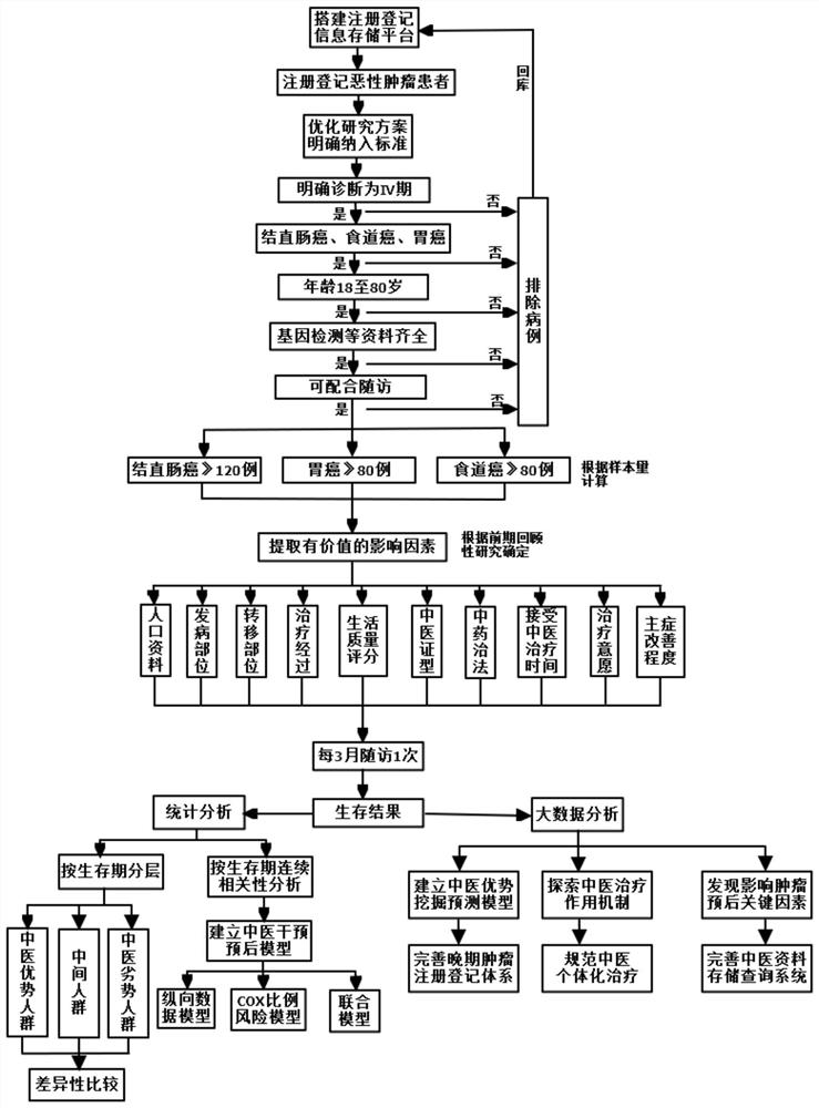 A kind of traditional Chinese medicine tumor registration method