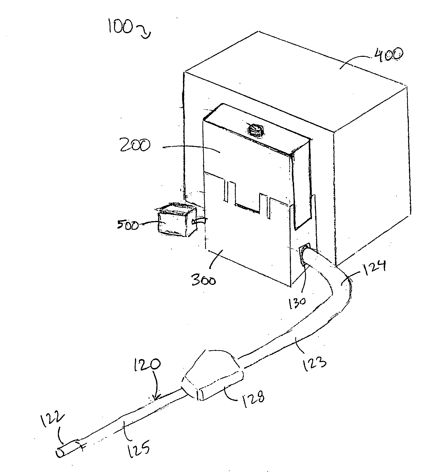 Single use fluid reservoir for an endoscope