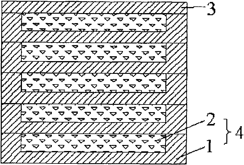 Lanthanum nickel alloy-expanded graphite solid compound adsorbent and preparation method thereof