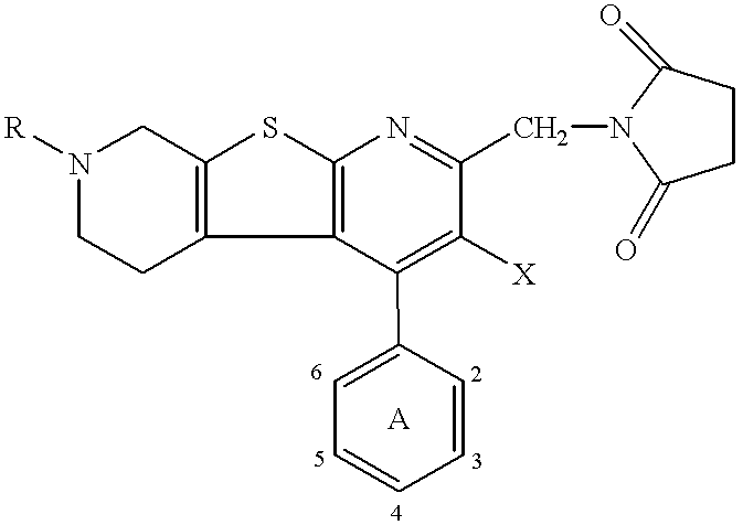 Thienodipyridine derivatives, production and use thereof