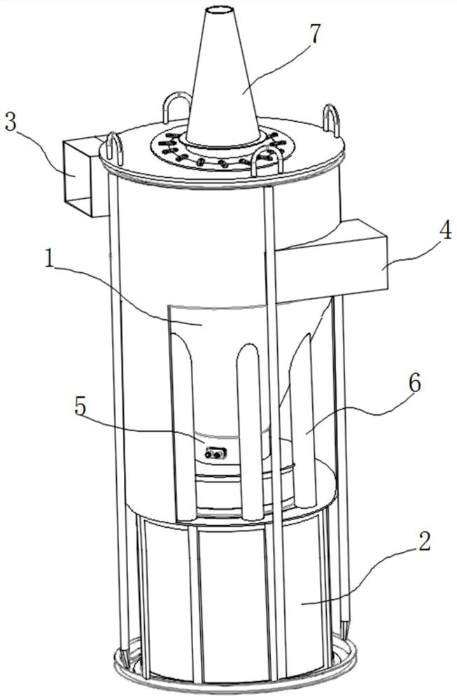 Liquid injection sintering equipment based on high-purity strontium titanate powder material and use method