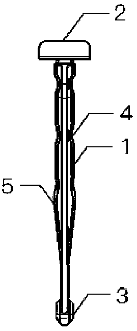Novel limiting arm structure of side door limiter