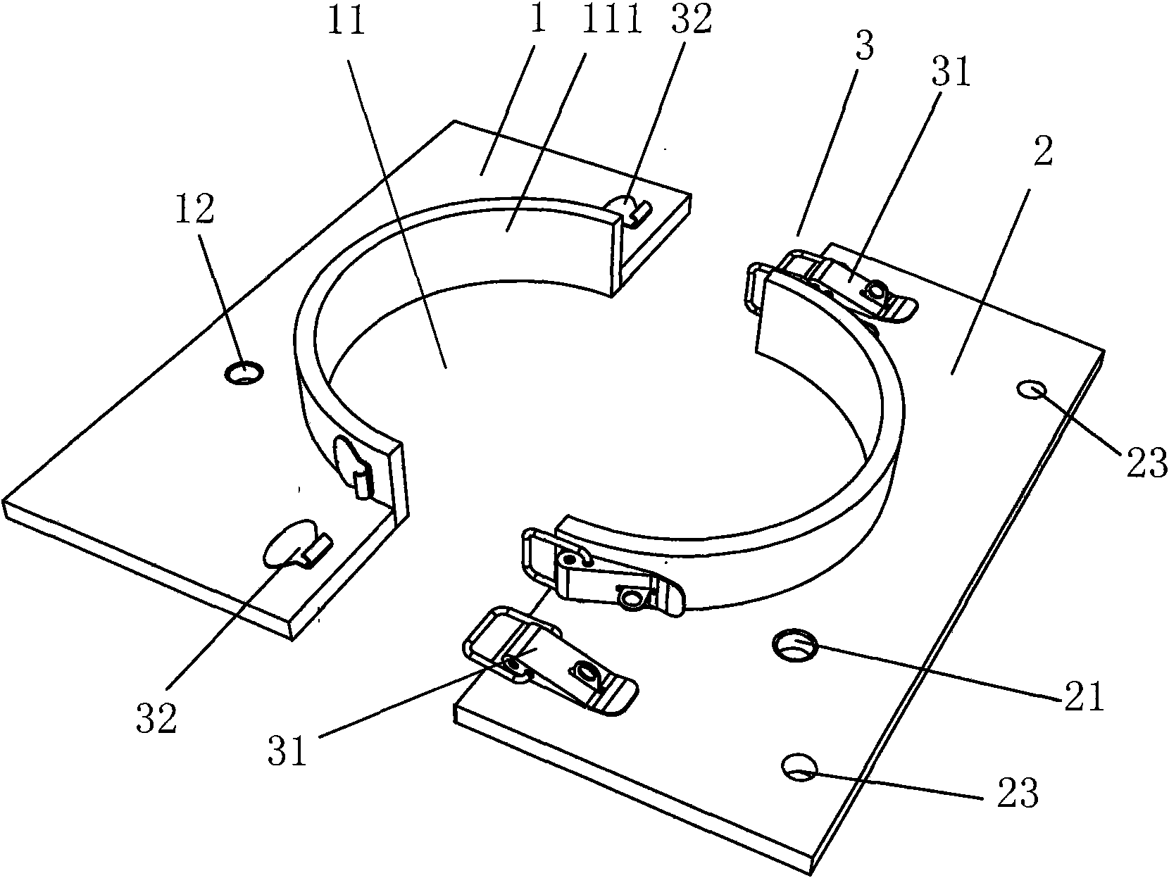 Method for sealing transverse pipe tunnel and combined module component for implementing method