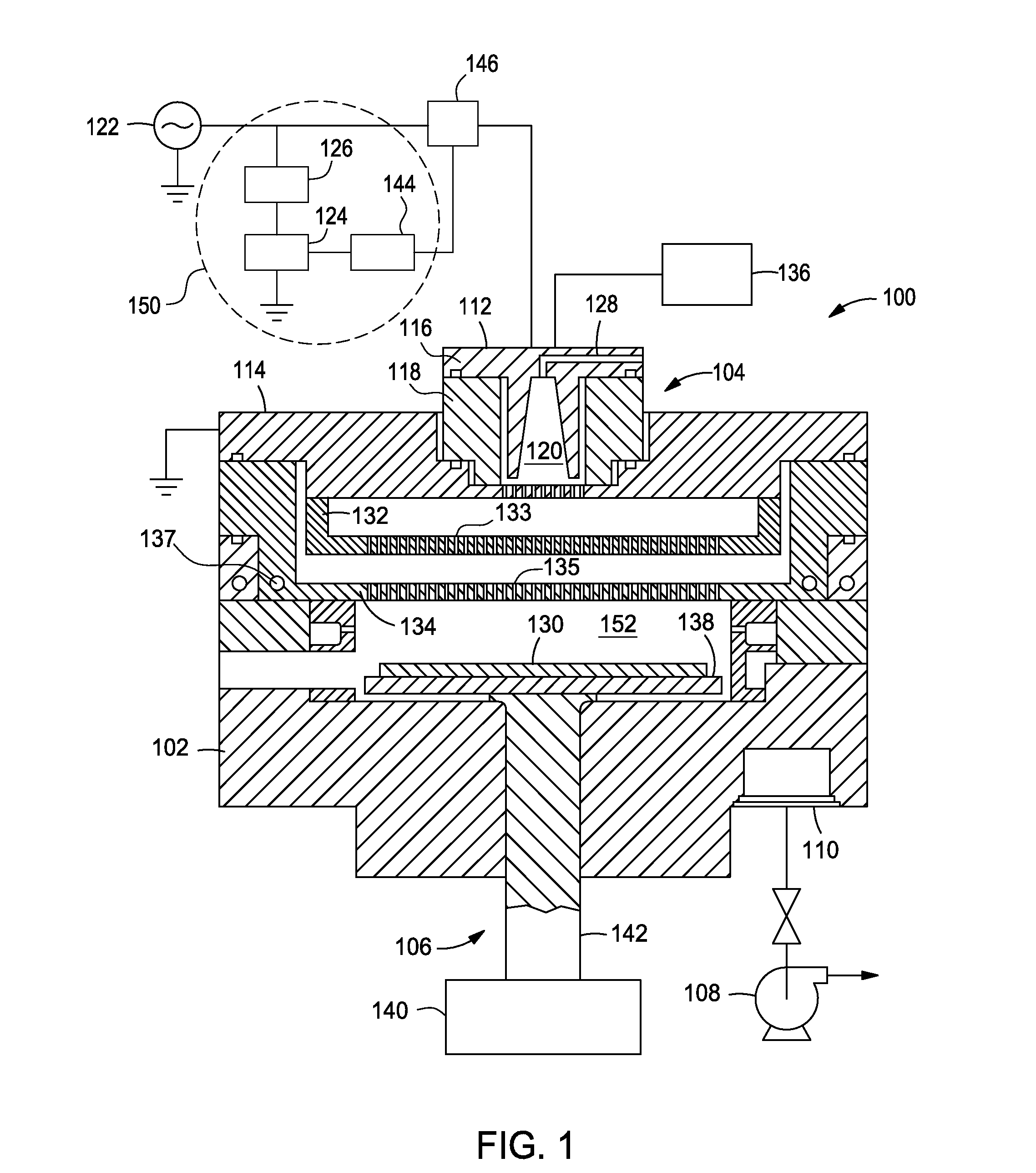 Particle generation suppresspr by DC bias modulation