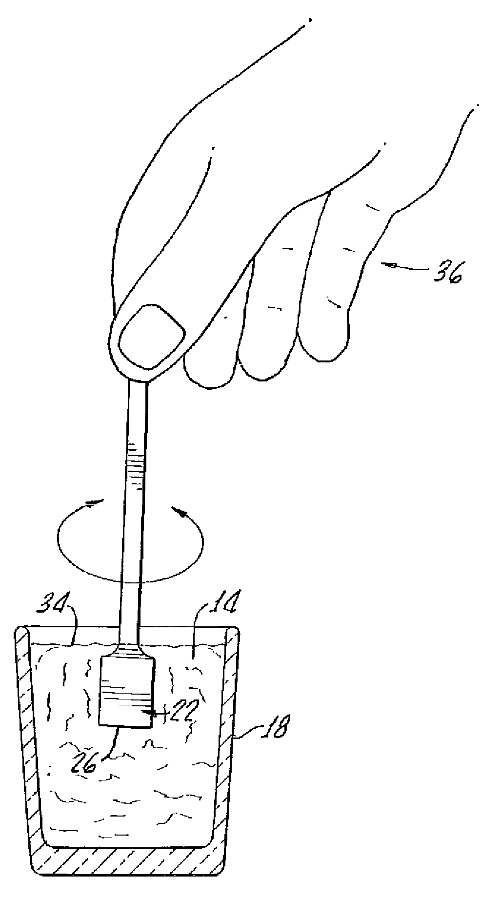 Magnetic aerator method