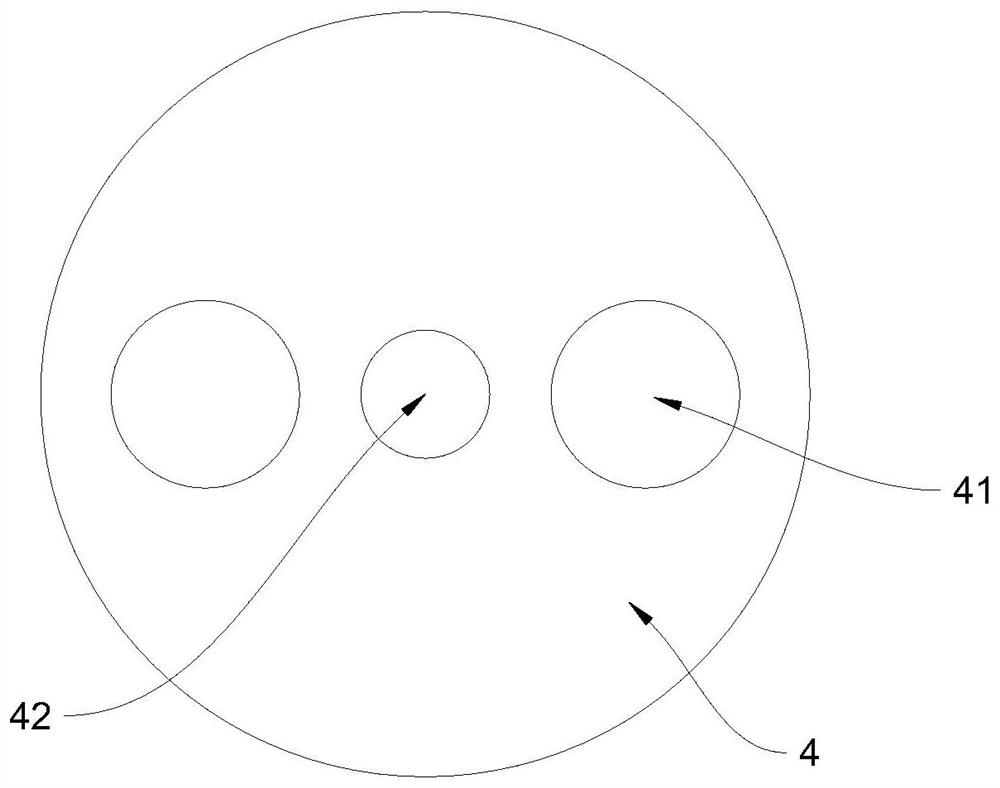 Shell breaking device for walnut processing