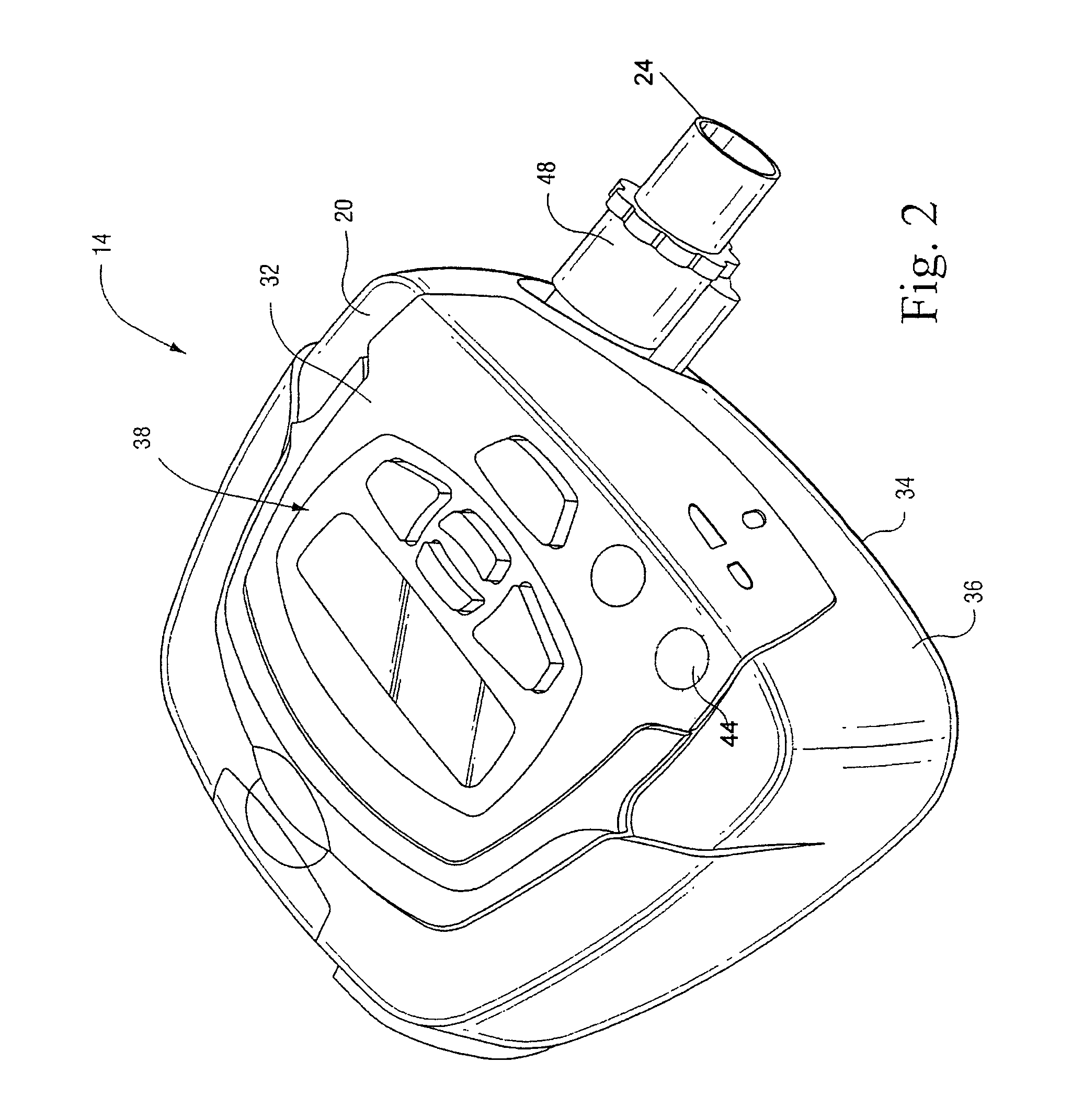 Identification system and method for mask and ventilator components