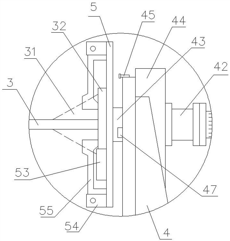 Automatic welding device for electric iron tower foundation bolt assemblies