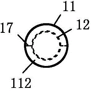 Horizontal double-deck drainage device and its installation method