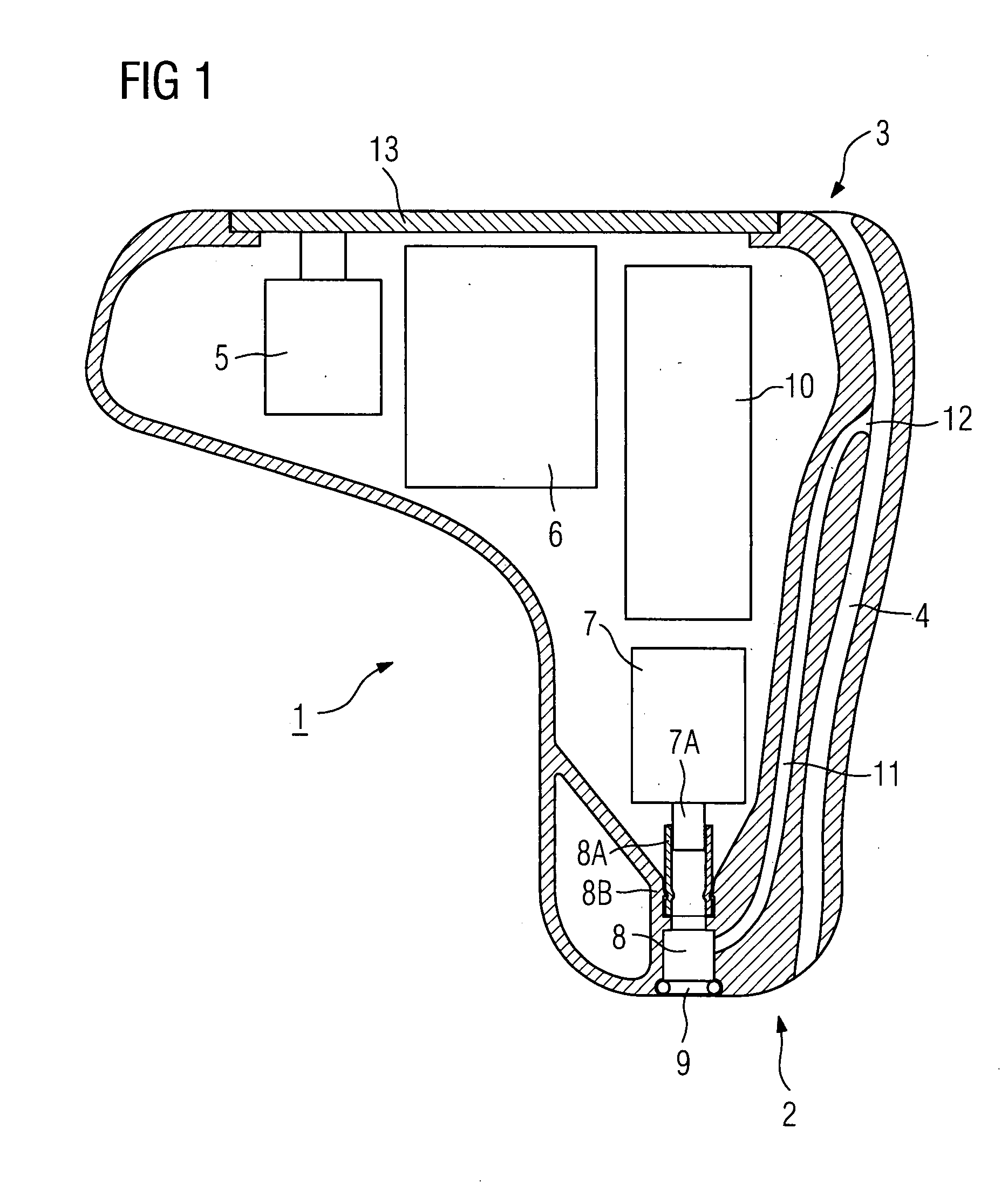 In-the ear hearing aid device with a vent