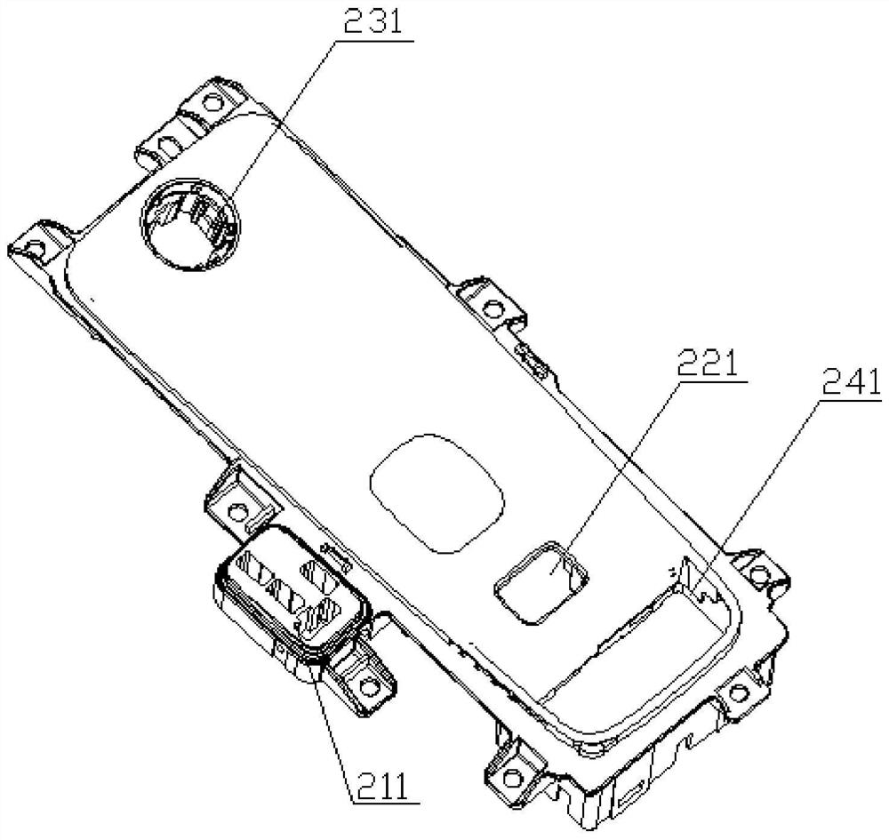 Integrated gear shifting device