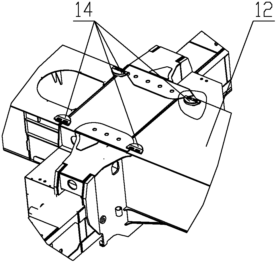 Wheeled crane and moveable counterweight component thereof