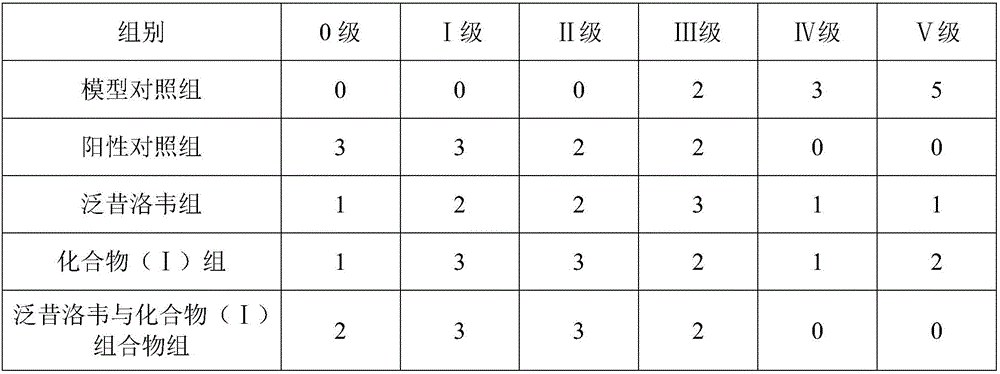 Pharmaceutical composition of famciclovir and pharmaceutical application of pharmaceutical composition