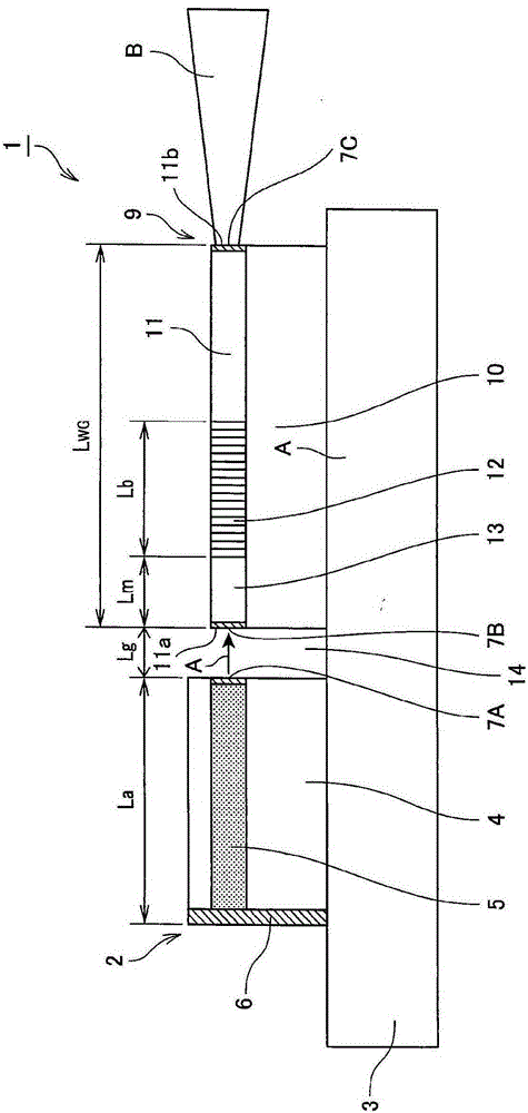 External resonator type light emitting device