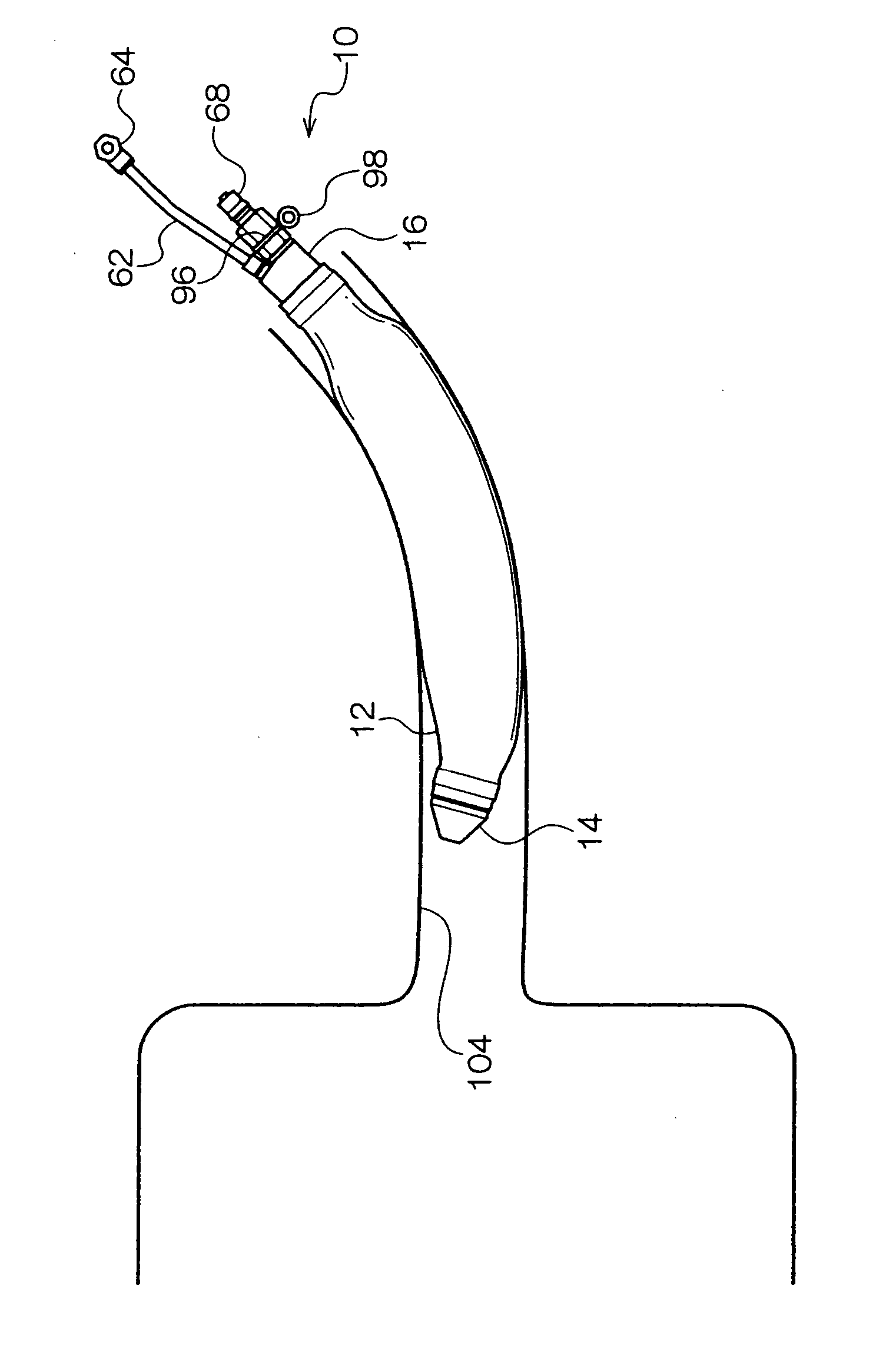 Seal device for tubular member