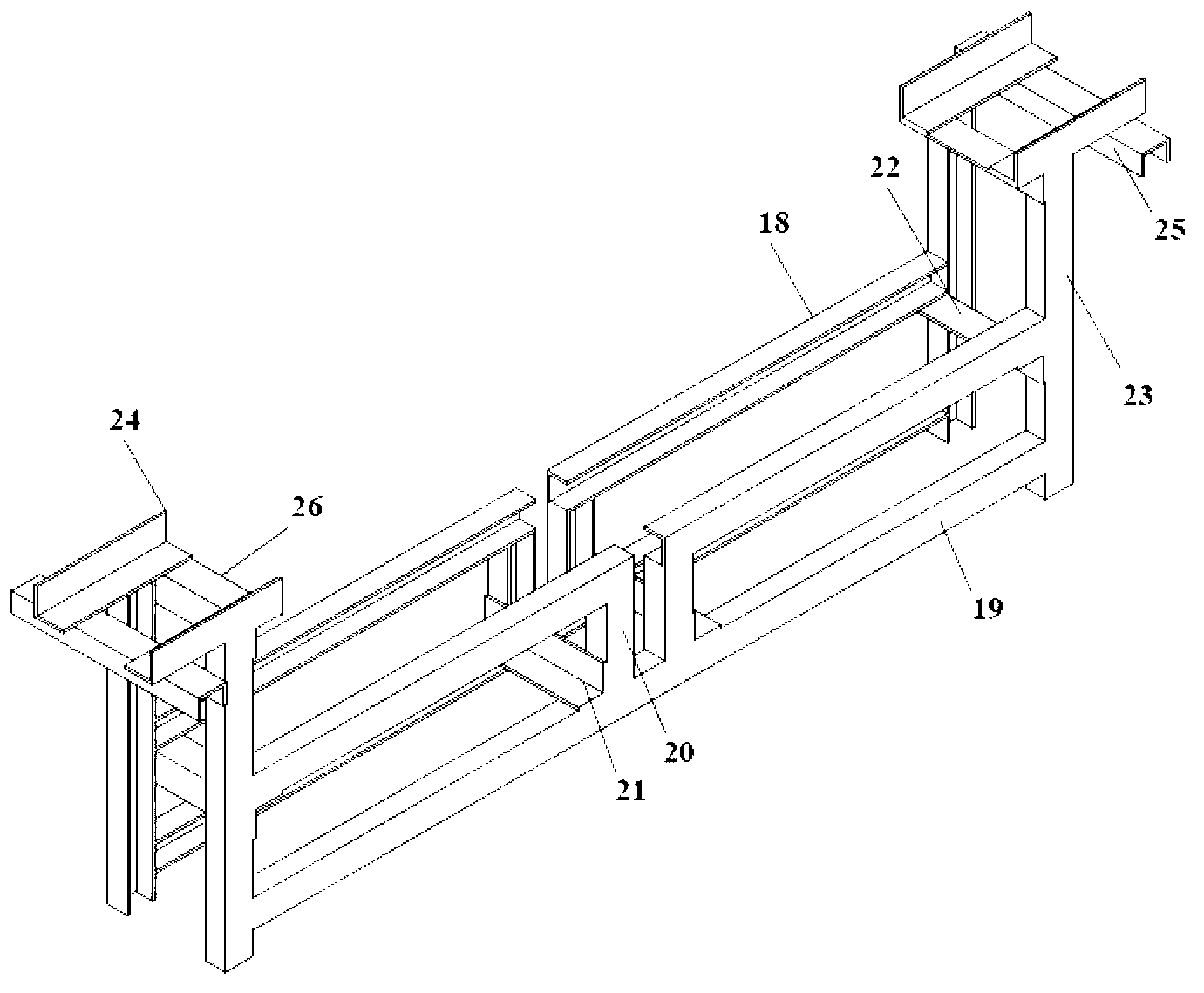 Resistance testing device for cable-towed ship model