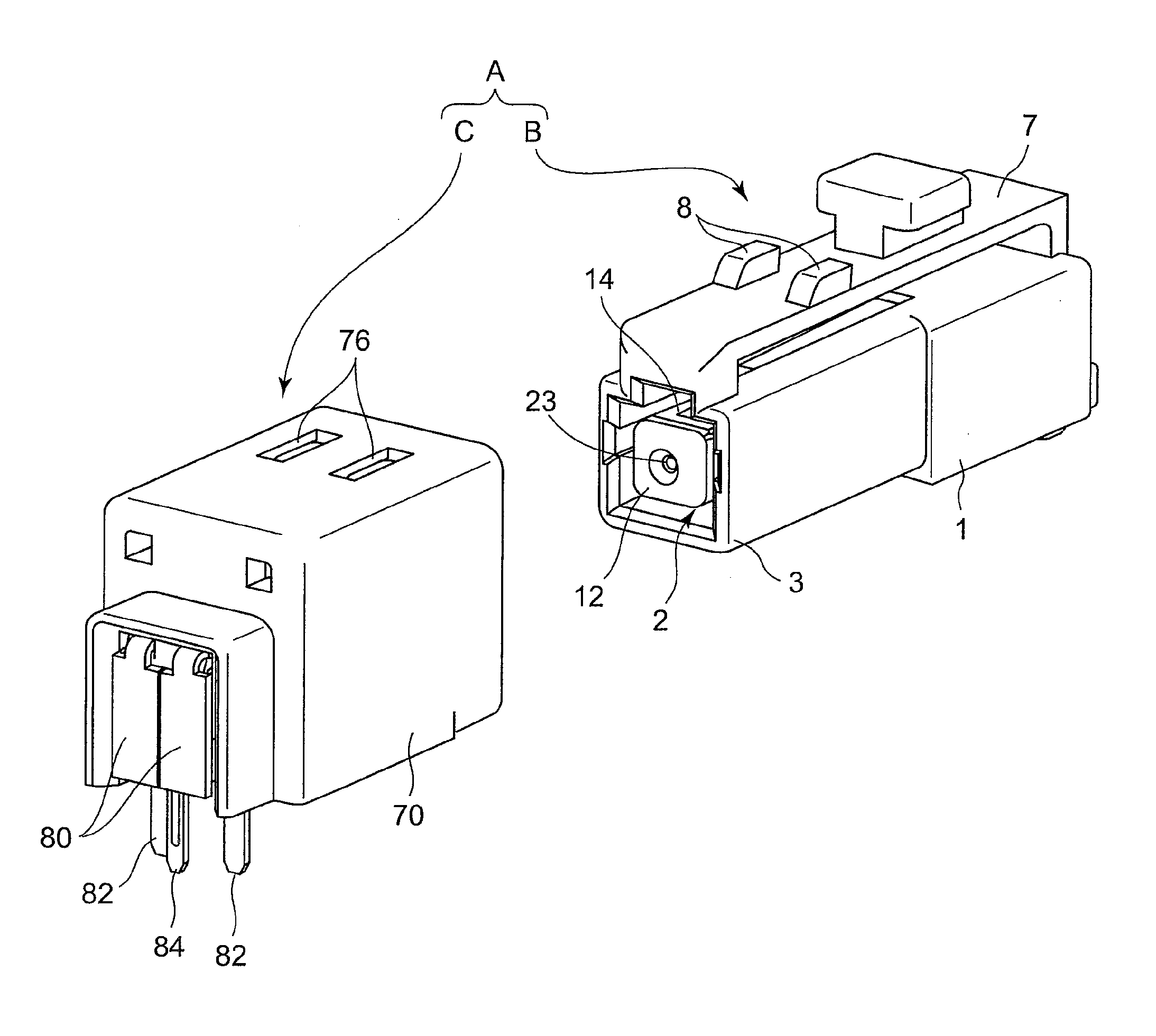 Pressing terminal and terminal pressing device