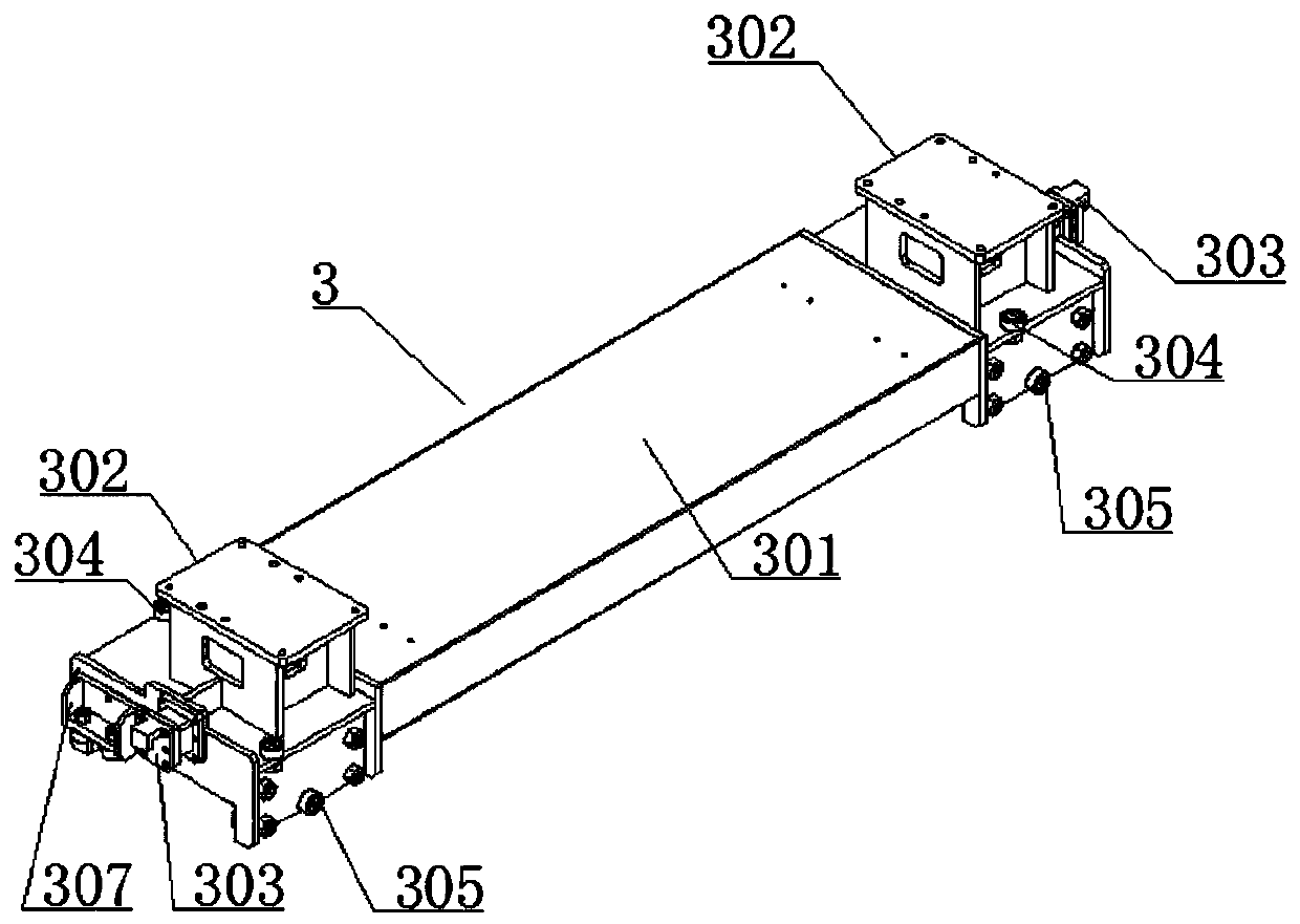 A transfer mechanism for the flexible assembly system of automobile body-in-white welding