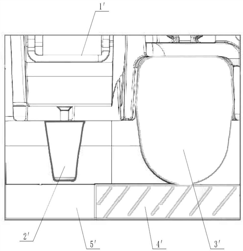 Auxiliary installation structure, packaging structure and installation method of vehicle mounted air conditioner