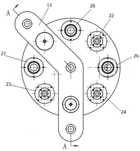 Motor rotor punching sheet weighing pre-pressing machine and weighing pre-pressing method thereof