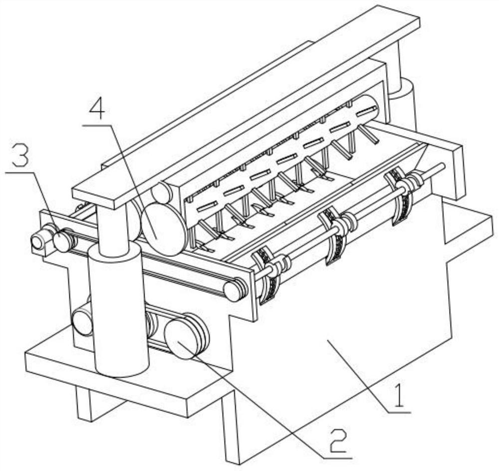 A device for stripping tree segments