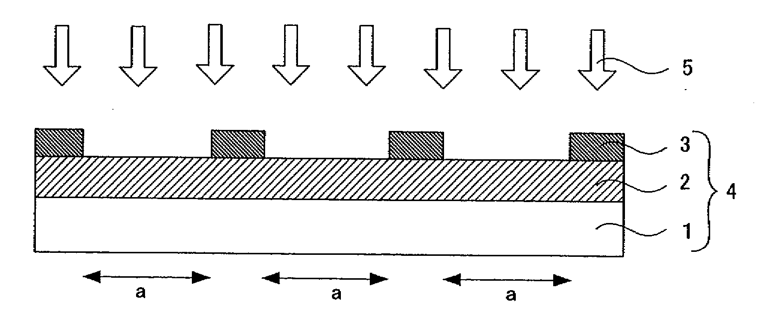 Pattern formed body and method for manufacturing same