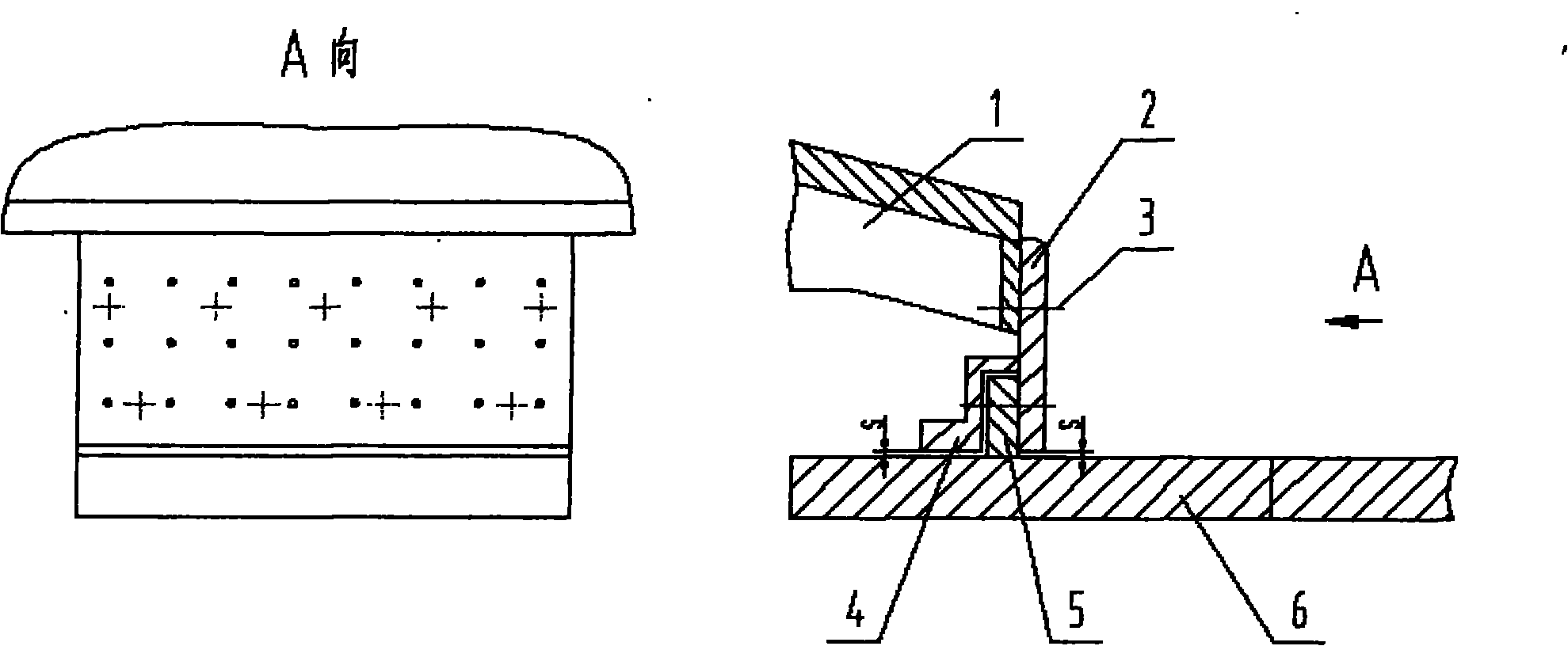 Vertical sealing device