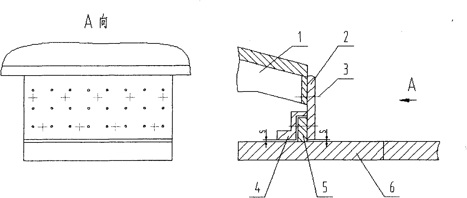 Vertical sealing device