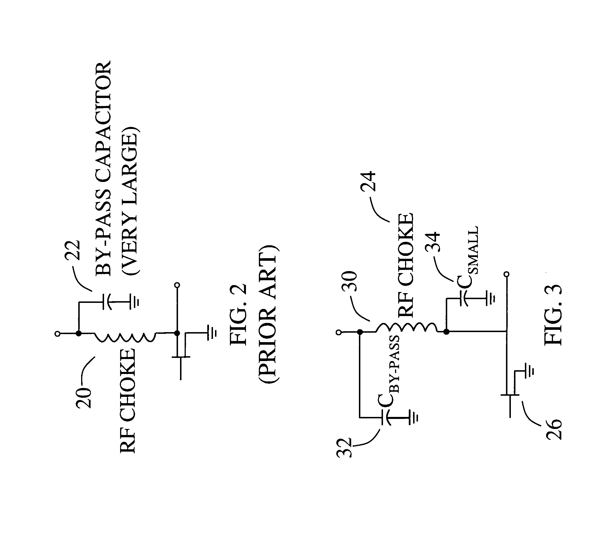Harmonic termination circuit for medium bandwidth microwave power amplifiers
