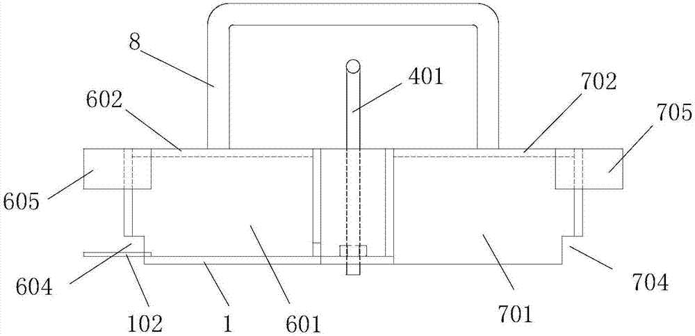 Flat fillet welding trolley welding auxiliary device