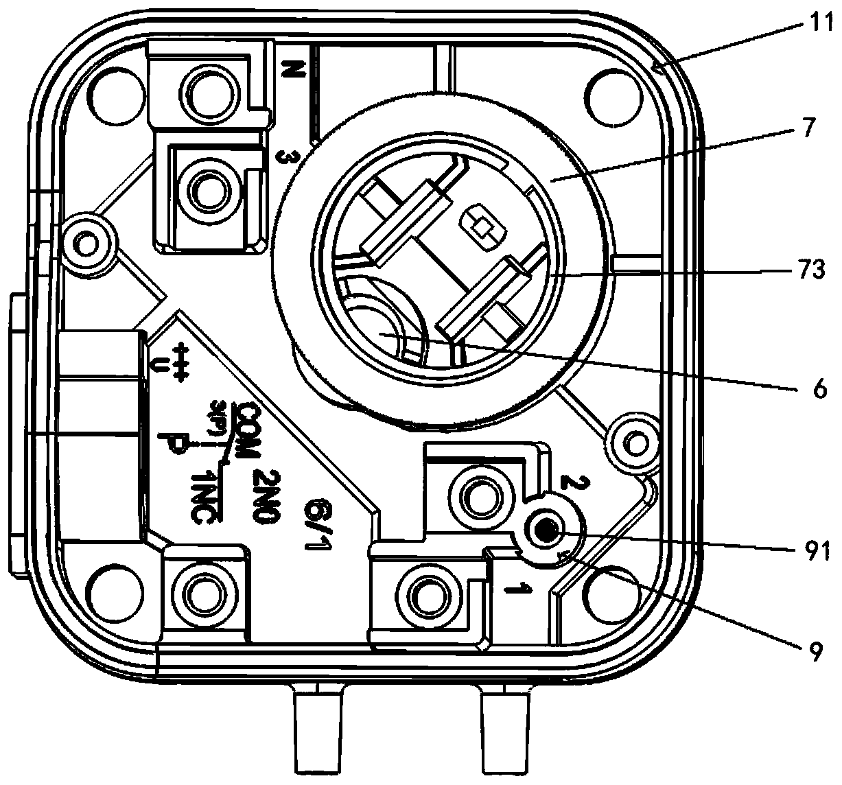 an air pressure switch