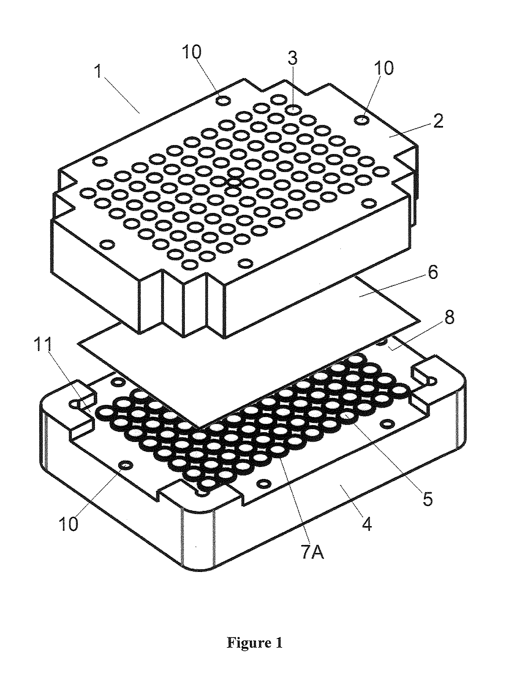 Multi-well plate with filter medium, and use thereof